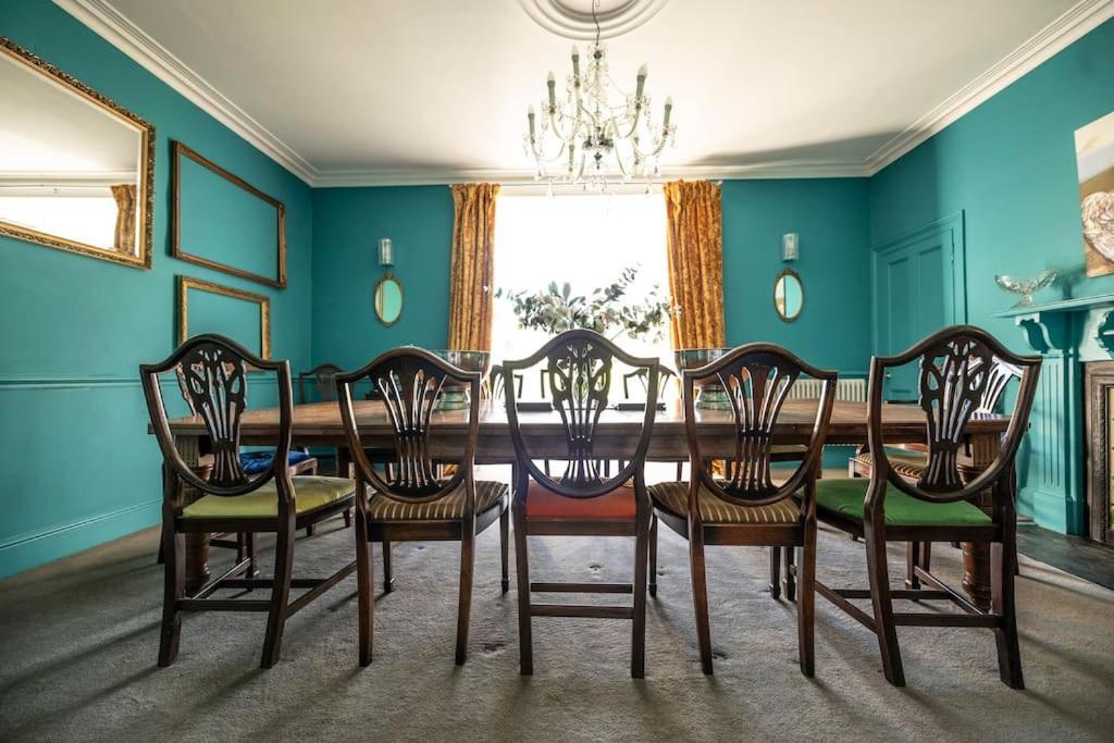 Georgian Country House -Panoramic Views -Sleeps 12 Ruthin Kültér fotó